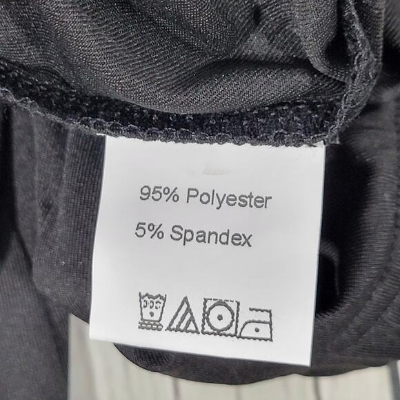 ZAFUL Black Cut-Out Crisscross Ankle Leggings Size M NWT - Picture 6 of 9